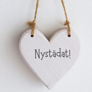 Hjärta Nystädat / Dags att städa